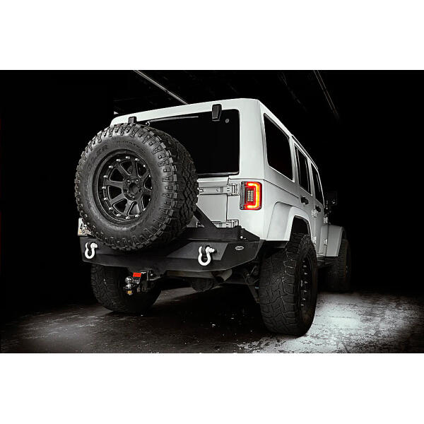 Flush Mount Tail Lights in Standard Red for Jeep Wrangler JK 2007-2018 - Image 3