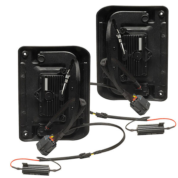 Flush Mount Tail Lights in Standard Red for Jeep Wrangler JK 2007-2018 - Image 9
