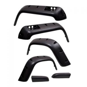 All Terrain 4.75" Fender Flare Kit - 6 Piece For 76-83 Jeep CJ5, 76-86 Jeep CJ7