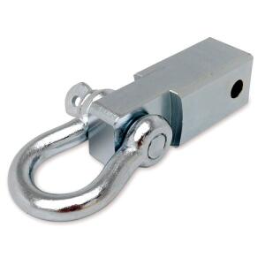 Zinc Plate 3/4" D-Ring 4.75 Ton Rating for 2" Hitch Receiver