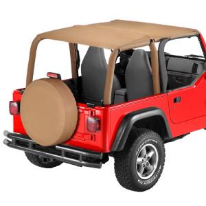 Header Safari Bikini Tops for 97-02 Jeep Wrangler TJ