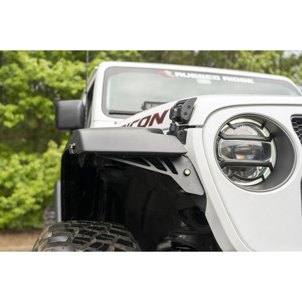 Front Fender Chop Brackets for Rubicon - Includes DRL's - Image 2