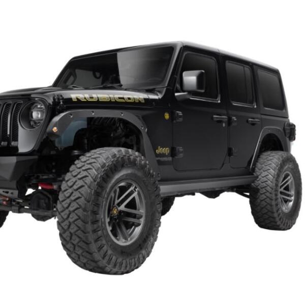 Front and Rear Fender Delete Kit for Jeep Wrangler JL 2018-2024 - Image 2