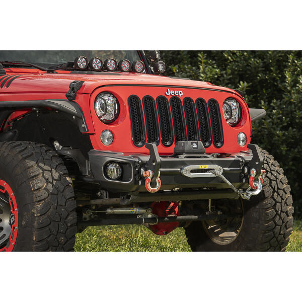 Arcus Front Bumper with Grille Guard for Jeep Wrangler JK 2007-2018 - Image 5