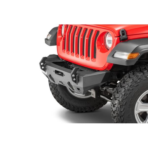 HD Stubby Front Bumper for Jeep Wrangler JL, JK 2007-2024 and Gladiator JT - Image 4
