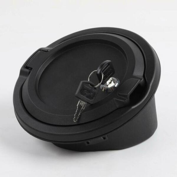 Locking Gas Tank Cap Fuel Filler Door Cover for Jeep Wrangler JL Unlimited 2018+