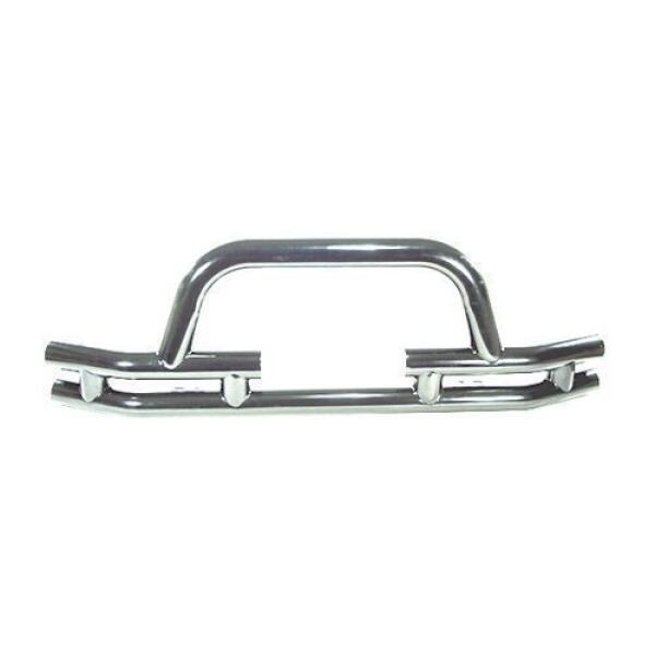 Tube Front Winch Bumper 3 Inch Titanium For 76-06 CJ/Wrangler YJ/TJ
