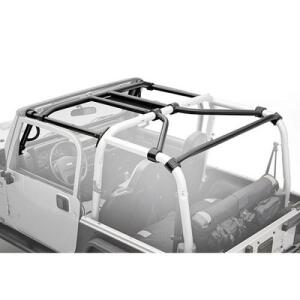 SRC Roll Cage Smittybilt Kit 7 Piece for 1997-2006 Jeep Wrangler TJ