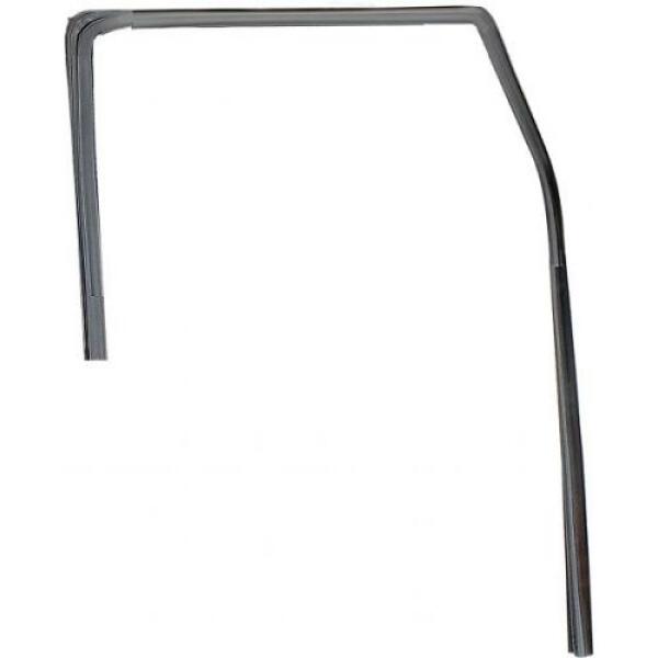 Full Steel Door Glass Run Channel Weatherstrip Front Left 2007-2016 Jeep Wrangler JK & Wrangler Unlimited JK