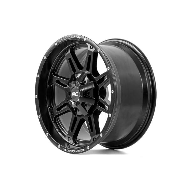 Rough Country 94 Series Wheel One-Piece Matte Black 20x95x5/5x4.5-12mm - Image 3