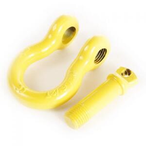 Bumper D-Rings in Yellow 7/8" All Jeep Willys