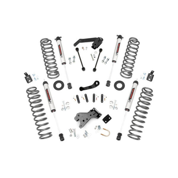 Rough Country 4 Inch Lift Kit V2 Jeep Wrangler JK 4WD 2007-2018