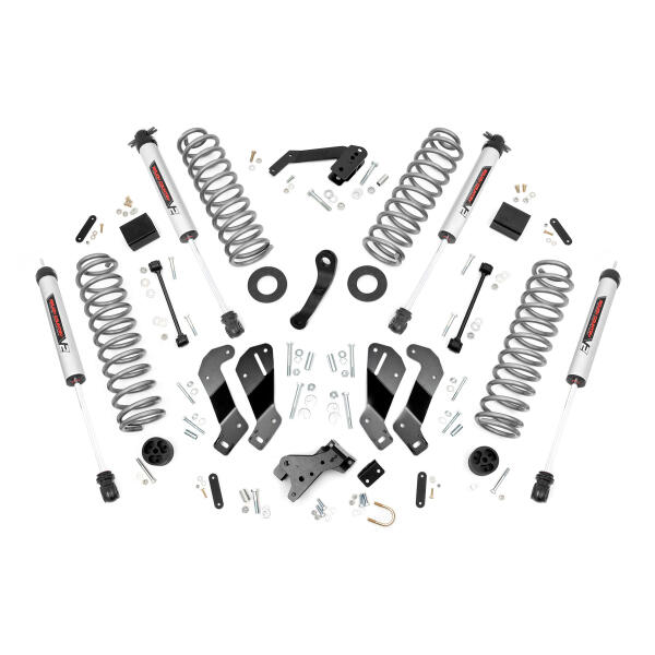Rough Country 3.5 Inch Lift Kit V2 Jeep Wrangler JK 4WD 2007-2018