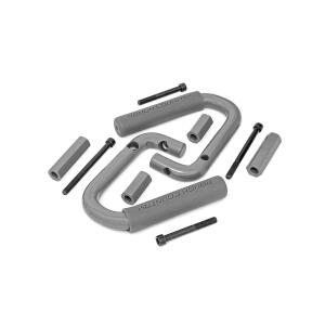 Grab Handles - Steel - Front - Gray - Jeep Wrangler JK (2007-2018)