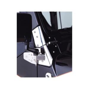 Mirror Relocation Brackets Stainless Steel 97-06 Jeep Wrangler TJ
