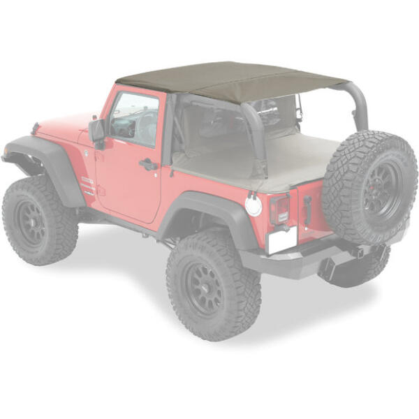 Pocket Island Topper for 10-12 Jeep Wrangler JK 2 Door