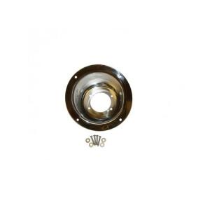 GAS TANK FILLER BEZEL STAINLESS STEEL 97-06 JEEP WRANGLER TJ