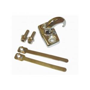 REAR TOW HOOK CHROME 97-06 JEEP WRANGLER TJ