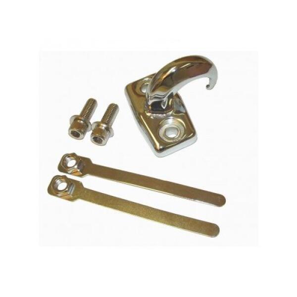 REAR TOW HOOK CHROME 97-06 JEEP WRANGLER TJ