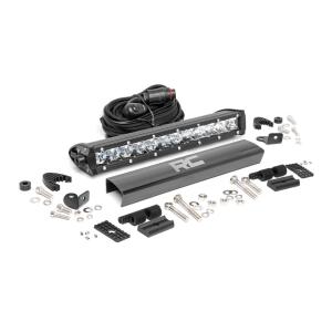 12" CHROME SERIES SINGLE ROW CREE LED LIGHT BAR