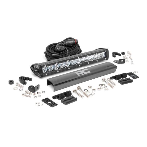 12" CHROME SERIES SINGLE ROW CREE LED LIGHT BAR