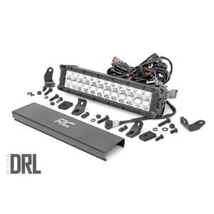 CHROME SERIES LED LIGHT | 12 INCH | DUAL ROW | WHITE DRL