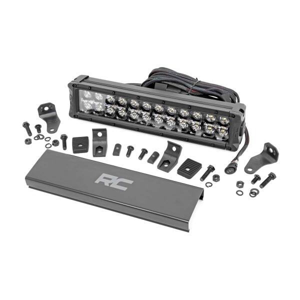 BLACK SERIES LED LIGHT | 12 INCH | DUAL ROW | WHITE DRL