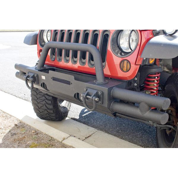 XHD Bumper Tube Ends in Black for Jeep Wrangler JK 2007-2018 - Image 2