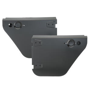 Rear Half Steel Door Shells for Jeep Wrangler Unlimited JK 2007-2018 4 Door