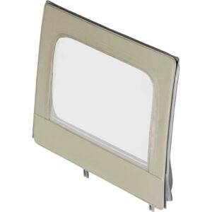 Half Door Clear Upper Khaki Diamond Left Side Rear