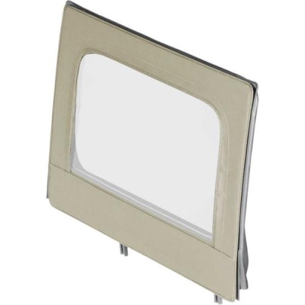 Half Door Clear Upper Khaki Diamond Left Side Rear
