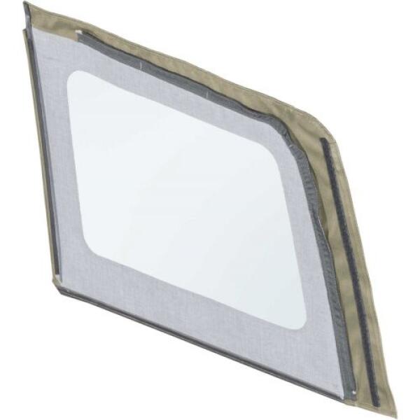Quarter Clear Window Khaki Diamond Right Side