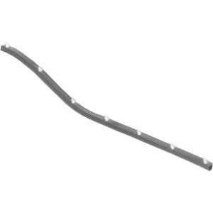 Front Upper Half-Door Beltline Seal for Jeep Wrangler JK 2007-2018