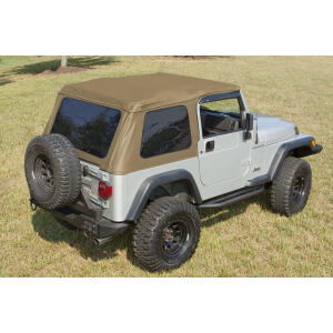 XHD Bowless Soft Top in Spice for Jeep Wrangler TJ 1997-2006