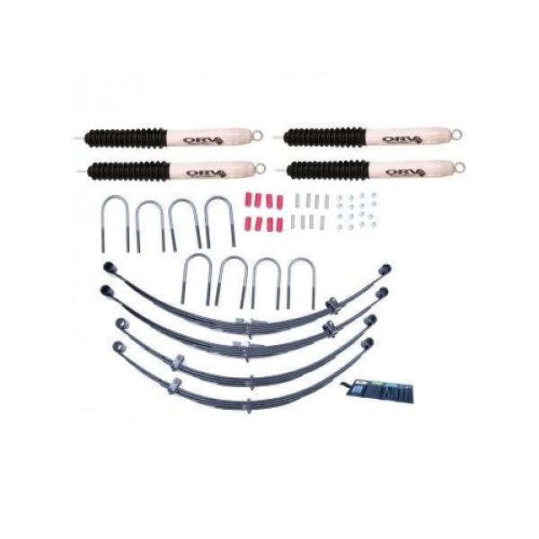 4 INCH LIFT KIT NITRO SHOCKS 1955-1975 JEEP CJ5 & CJ6