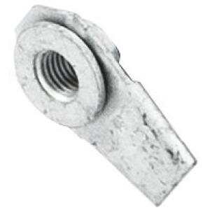 steering damper hex flange locking nut and retainer m12x150