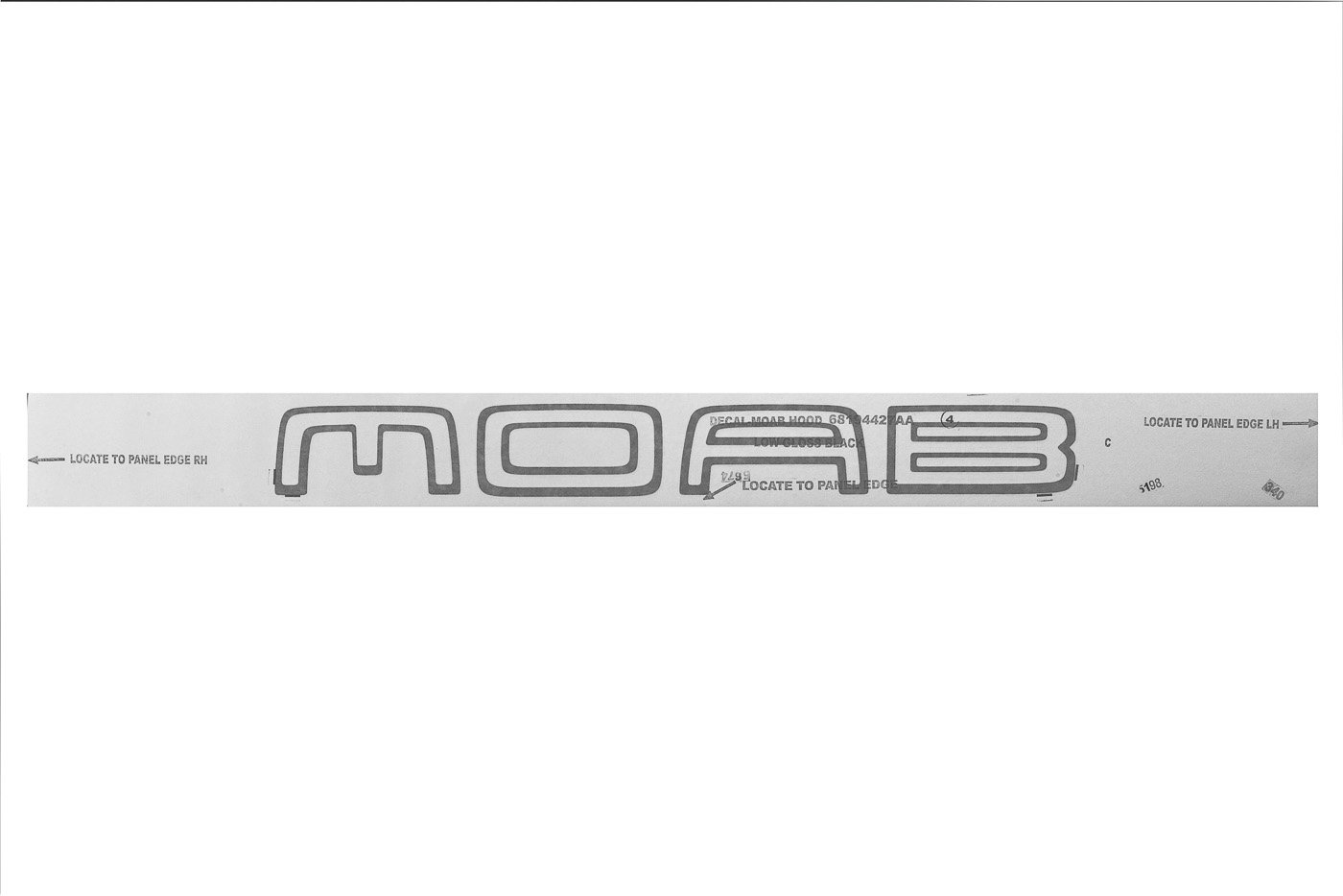 "MOAB" Hood Decal - Image 4