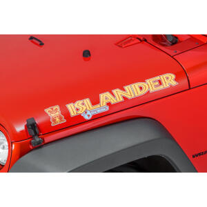 islander hood decal