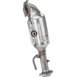 exhaust pipe and converter