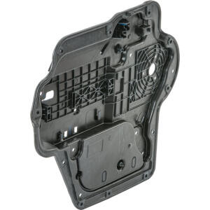 Left Front Door Carrier Plate Panel with Manual Windows for Jeep Wrangler JK 2011-2018