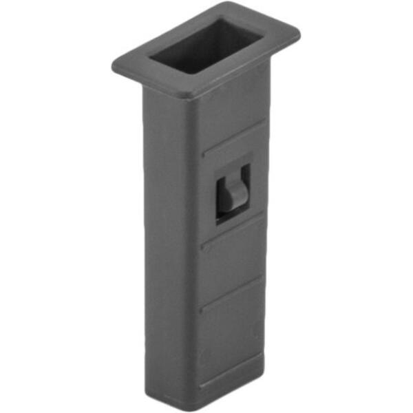 Black Half Steel Door Grommet with Flat Top for Jeep Wrangler JK 2007-2010