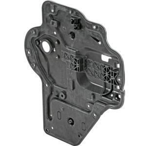 Rear Door Carrier Panel with Power Windows for Passenger Side on Jeep Wrangler JK 2007-2018 Unlimited