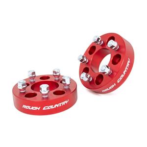 15 inch wheel spacers 5x45 red