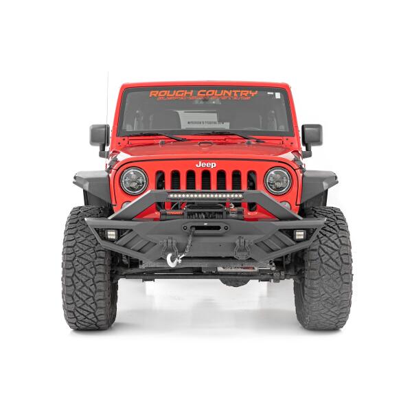 High Clearance LED Flat Fender Flare Kit for Jeep Wrangler JK 2007-2018 - Image 2