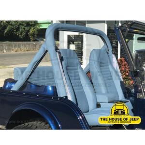 ROLLBAR COVER 1976-1986 JEEP CJ5 CJ7 OEM BLUE DENIM