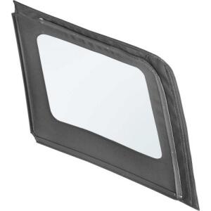 Quarter Clear Window Black Twill Right Side