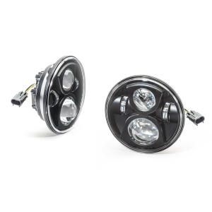 led headlight kit in black