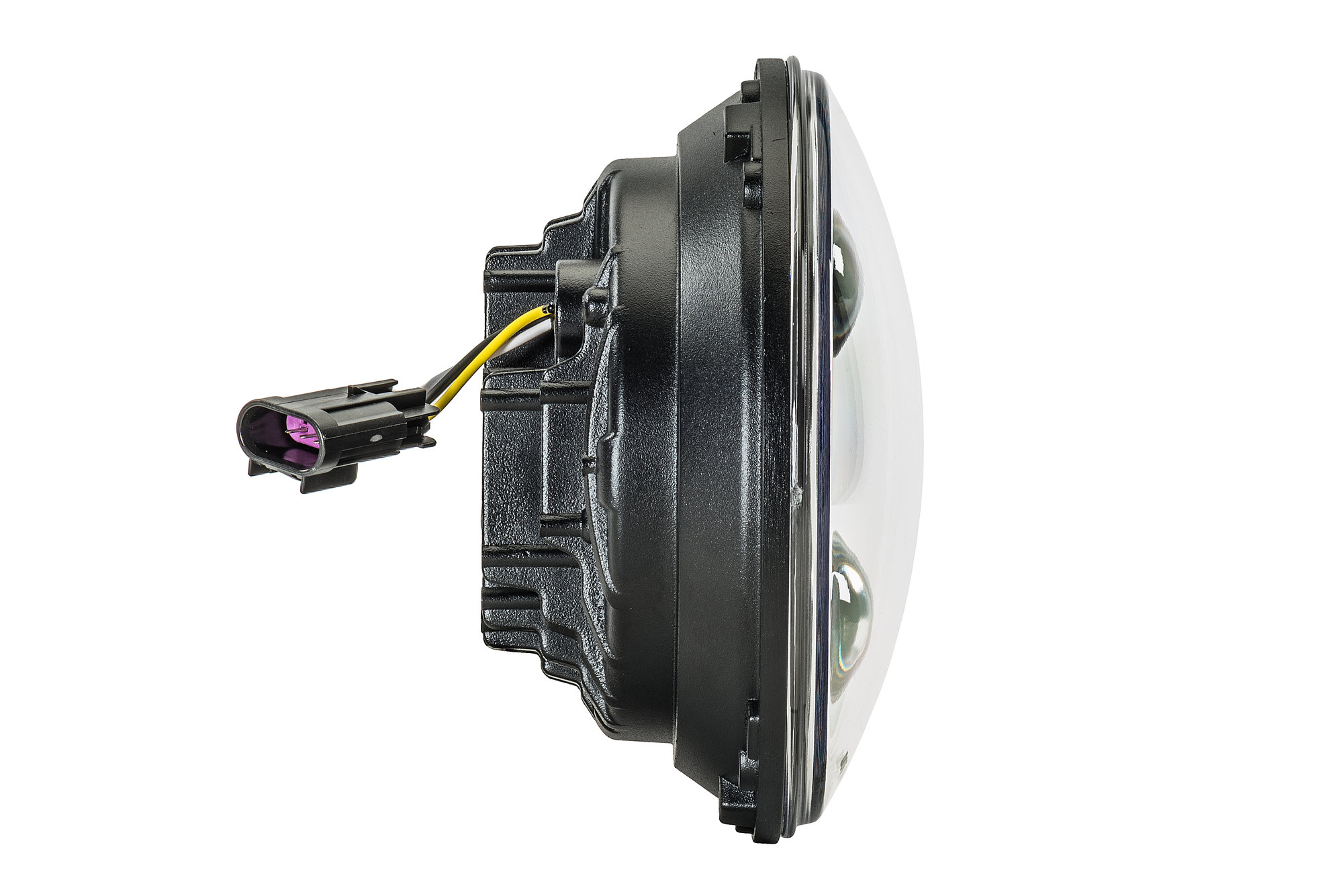 LED Headlight Kit in Black for Jeep Wrangler JK 2011-2018 - Image 4