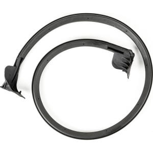 Rear Passenger Side Half Door Seal for Jeep Wrangler Unlimited JK 2007-2018 4 Door