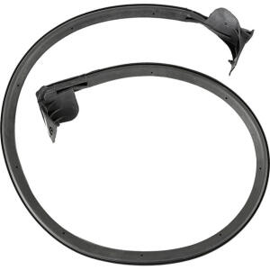 Rear Driver Side Half Door Seal for Jeep Wrangler Unlimited JK 2007-2018 4 Door